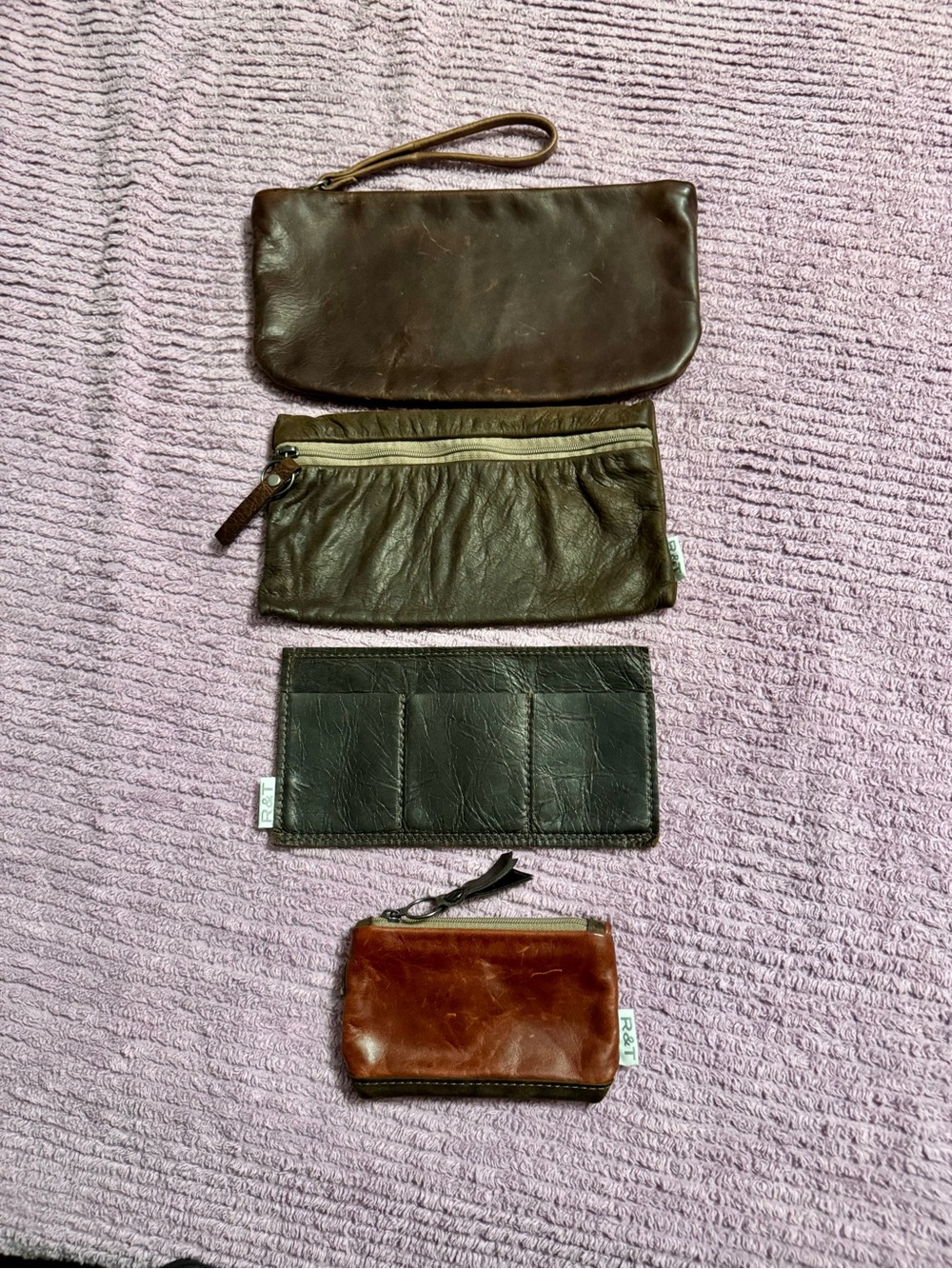 Rough & Tumble bundle: clutch eyeglass clip case card insert